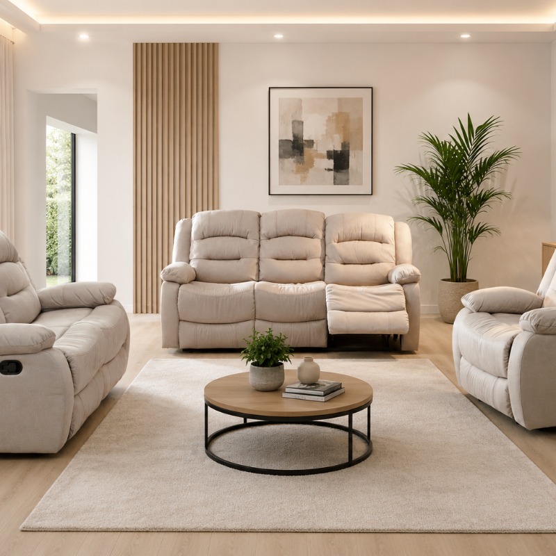 Salon canapé meubles magasin charleroi couillet relax tissu